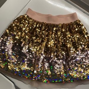 Mini Boden sequins skirt!